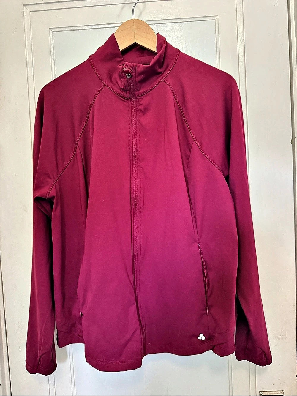 TEK GEAR Ultrastretch Performance Jacket Maroon XL